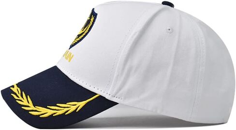 GUDVES الكابتن قبعة قبعات البيسبول البحرية البحرية بحار البحرية القبعات، قابل للتعديل الكابتن القوارب قبعات البيسبول in Kuwait