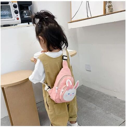 حقيبة كتف من Hiflyer، حقيبة كتف على الصدر، حقيبة ظهر صغيرة، حقيبة ظهر صغيرة، حقيبة Kawaii حقيبة ظهر بحزام in Kuwait