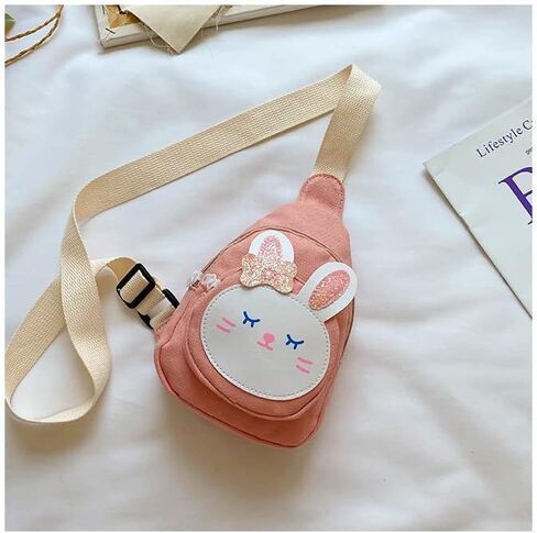 حقيبة كتف من Hiflyer، حقيبة كتف على الصدر، حقيبة ظهر صغيرة، حقيبة ظهر صغيرة، حقيبة Kawaii حقيبة ظهر بحزام in Kuwait