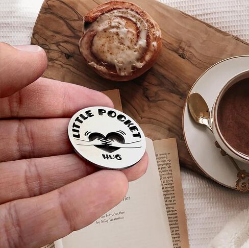 RYOTKIK Always Remember You are Braver Inspirational Pocket Hug Stainless Steel Double Sided Token Gift, Long Distance Relationship Keepsake, Gift for Friends, Daughter, Son and Loved Ones in Kuwait