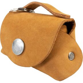Hide & Drink, Tiny Handbag with Key Ring Holder Handmade from Full Grain Leather