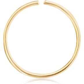 ONDAISY 10K الذهب الصلب المفتوح الزنمة الغضروف دافئ Daith الحلزون الداخلي الخارجي محارة مستديرة كبيرة صغيرة صغيرة رقيقة وجه صغير الأنف الحاجز هوب حلقة ثقب الأذن للنساء الفتيات الرجال in Kuwait