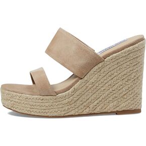 Steve Madden Sunrise Wedge Sandals for Women - Jute Wrapped Wedge Heel, Padded Footbed, and Open-Toe