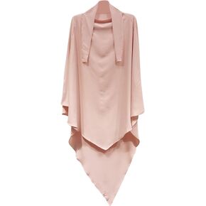 Women Muslim Long Khimar Ramadan Eid Prayer Garment Hijab Scarf Wrap Chiffon Abaya Jilbab Islam Niqab Hijab