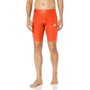 adidas Training Alphaskin Sport Short Tights, Collegiate Orange, X-Large in Kuwait