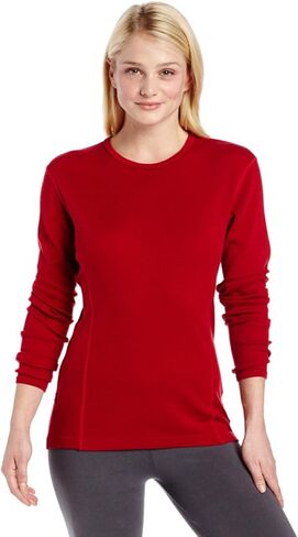 سترة Minus33 النسائية متوسطة الوزن من Ossipee - 100% صوف ميرينو - طبقة أساسية حرارية بأكمام طويلة - نسيج متجدد لا يسبب الحكة in Kuwait