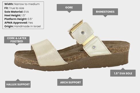 صندل جينيفر سلايد للسيدات من NAOT Footwear in Saudi Arabia