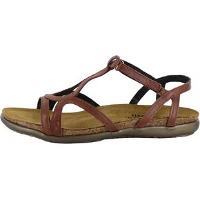 NAOT Footwear Women’s Dorith Sandal with Cork Footbed and Arch Support Footbed - Adjustable Sandal With Backstrap - Comfort and Support – Lightweight and Perfect for Travel - Narrow to Medium Fit