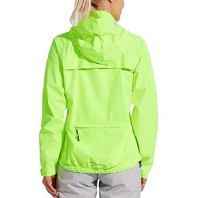 Willit Women's Cycling Running Jackets Rain Waterproof Jackets Lightweight Windbreaker Hiking Bike Jacket Packable Hooded