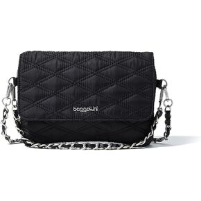 Baggallini Flap Crossbody with Chain