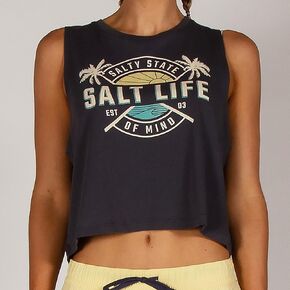 Salt Life Women's First Light Cropped Muscle Tank in Kuwait