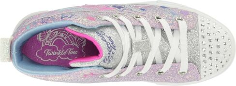Skechers Unisex-Child Twinkle Sparks-Galaxy Glitz Sneaker in Saudi Arabia