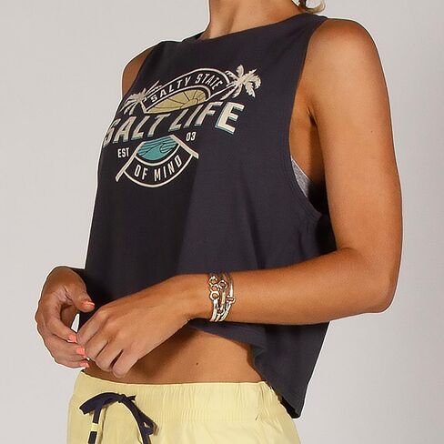 Salt Life Women's First Light Cropped Muscle Tank in Kuwait