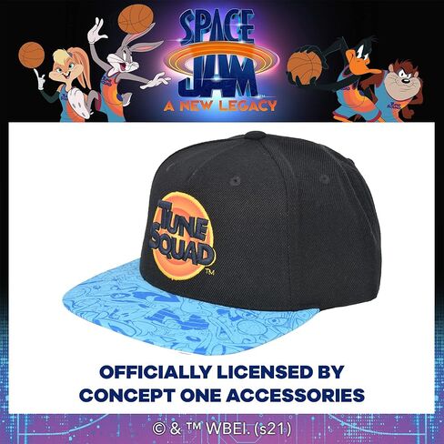 قبعة Concept One Warner Bros Space Jam 2 Tune Squad Snapback، قبعة بيسبول قابلة للتعديل in Saudi Arabia