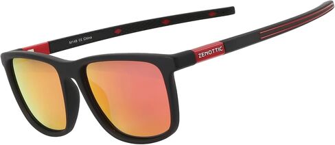 ZENOTTIC Square Polarized Sunglasses for Men - Lightweight TR90 Frame 100% UV Blocking Shades for Driving Fishing Golf Sports in Kuwait