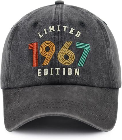 Fxbwhtey 50th 51th 52th 53th 54th 55th 56th 57th 58th 59th Hats Birthday Gifts for Men Women in Kuwait