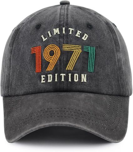 Fxbwhtey 50th 51th 52th 53th 54th 55th 56th 57th 58th 59th Hats Birthday Gifts for Men Women in Kuwait
