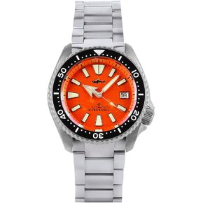TACTICAL FROG Heimdallr Titanium Diver Watches for Men, 42mm NH35A Movement Super-Luminova Mens Automatic Watches, 200 Meter Water Resistant