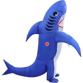 XUANNIAO بدلة أداء مضحكة للبالغين قابلة للنفخ للهالوين، والكريسماس، والحفلات التنكرية، وحفلات أعياد الميلاد، والبار، ونادي القرش in Kuwait