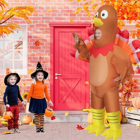 أزياء Anroog القابلة للنفخ للبالغين من تركيا، أزياء الهالوين التركية لعيد الشكر، أزياء تنفجر مناسبة للرجال والنساء والحفلات التنكرية in Kuwait