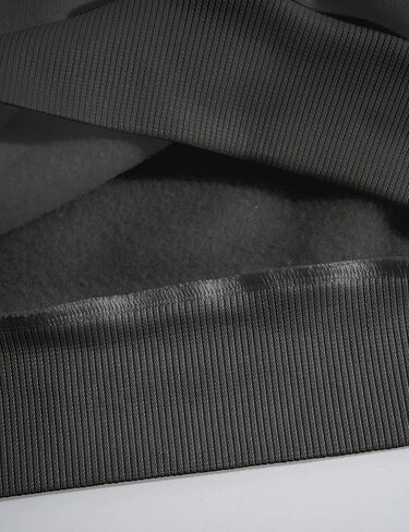 Lauweion Women’s East Hampton Letter Print Graphic Sweatshirt Oversized Drop Shoulder Fleece Teen Girls Pullover Shirt in Kuwait