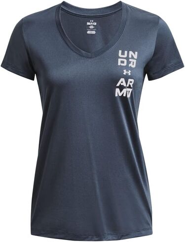 Under Armour Women's Tech Solid Graphic Short Sleeve T-Shirt in Saudi Arabia