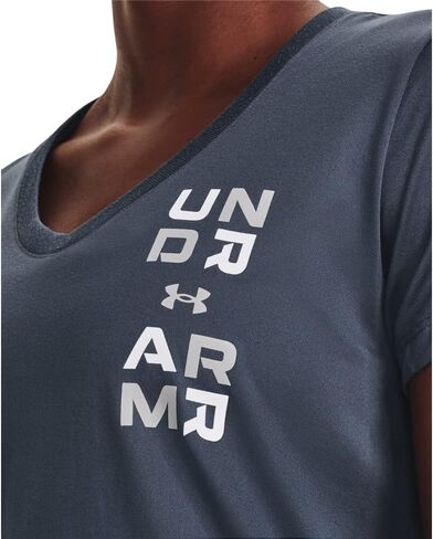 Under Armour Women's Tech Solid Graphic Short Sleeve T-Shirt in Saudi Arabia