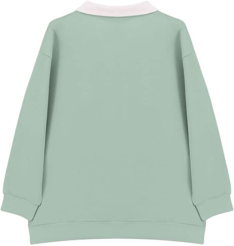 JULGIRL Womens Cute Frog Sweatshirt Kawaii Frog Hoodie Cartoon Graphic Preppy Pullover Sweater for Girls Aesthetic Clothes in Kuwait