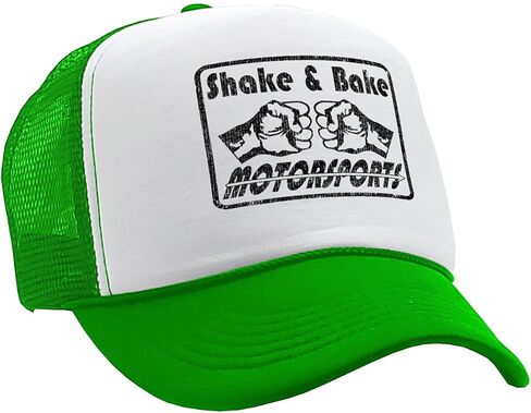 The Goozler - Shake and Bake Motorsports - فيلم Ferrell - قبعة سائق الشاحنة ذات الطراز القديم in Kuwait