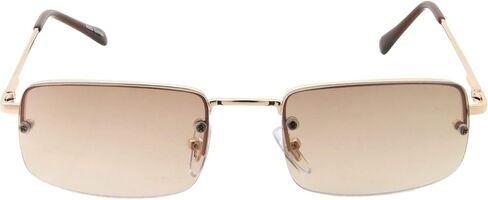 grinderPUNCH Small Slim 90's Popular Nineties Rectangular Sunglasses Clear Rimless Eyewear in Kuwait