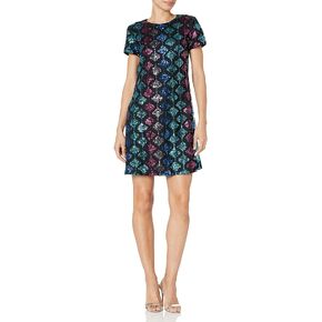 London Times Women's Sequin Dress Occasion Event Party