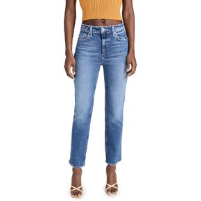 PAIGE Women's Stella Straight with Offset Coin Pocket Jeans in Saudi Arabia
