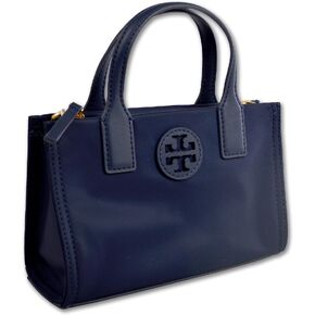 Tory Burch Womens 146437 Elle Gold-Tone Hardware Mini Nylon Tote Bag,