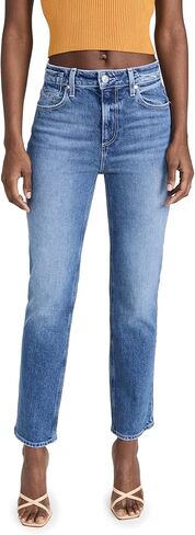 PAIGE Women's Stella Straight with Offset Coin Pocket Jeans in Saudi Arabia