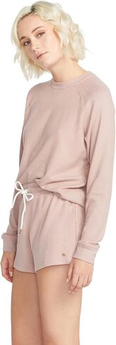 شورت Volcom النسائي Lived in Lounge Fleece (مقاس عادي وكبير) in Kuwait