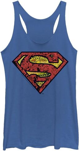 قمصان وارنر براذرز سوبرمان إنسايد كوميكس للسيدات بدون أكمام in Kuwait