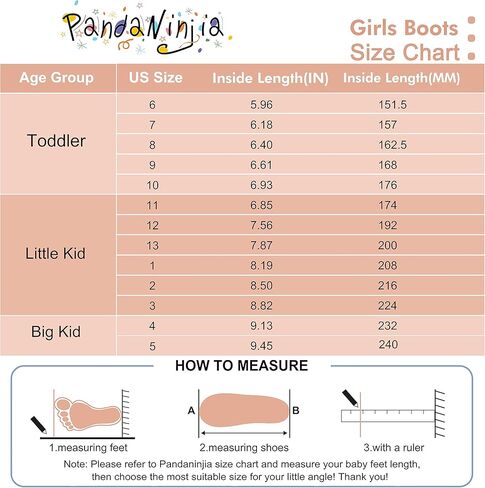 PANDANINJIA أحذية قتالية للفتيات والأولاد بأربطة للأطفال الصغار الصغار مع سحاب جانبي فستان للكاحل أحذية للفتيات in Kuwait