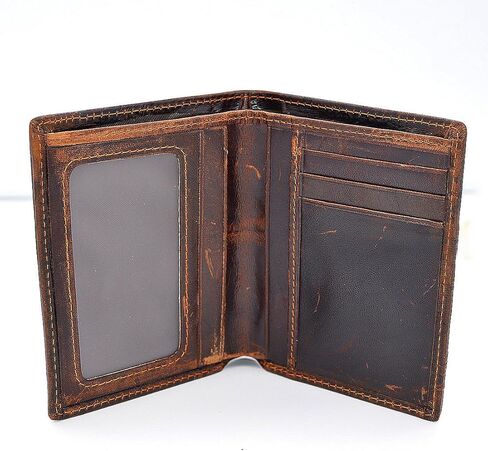 محفظة جلدية جديدة من Medifier Dragon Design لبطاقة الائتمان ومحفظة للهوية وجيوب محفظة قابلة للطي in Kuwait