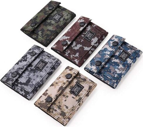 Fenarzo Camo Printed Bifold Wallet for Kids Boys Men in Saudi Arabia