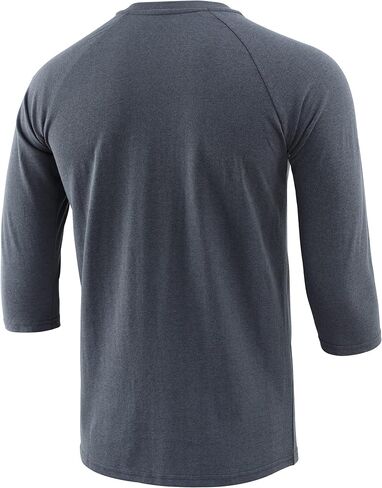DESPLATO Men's Casual Cool 3/4 Sleeve V Neck Active Baseball Sports Running Hiking Gym T Shirts in Kuwait