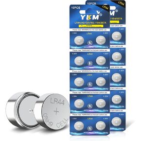 10 Pack LR44 Batteries 1.5V AG13 L1154F A76 357 303 SR44 Alkaline Battery in Kuwait