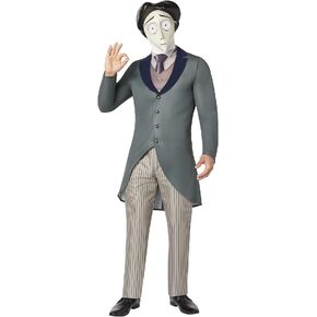 Spirit Halloween Corpse Bride Adult Victor Van Dort Costume | Officially Licensed | Couple Costume | TV and Movie Costume in Saudi Arabia