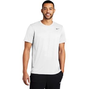 Nike Men's Legend 2.0 Short Sleeve Tee, White/Black/Black, 2X-Large