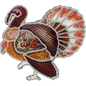 Thanksgiving Turkey Brooch Pins for Women Girls Jacket Bag Charms Chicken Pins Jewelry Gifts