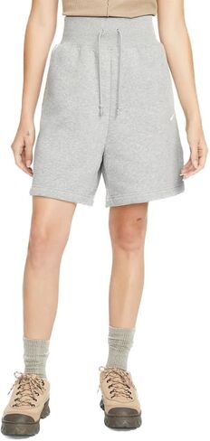 Nike Sportswear Women's Phoenix Fleece High Waisted Loose Fit Shorts in Saudi Arabia