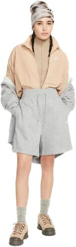 Nike Sportswear Women's Phoenix Fleece High Waisted Loose Fit Shorts in Saudi Arabia