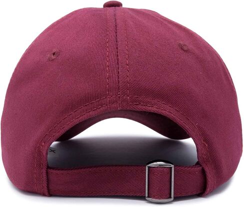 DALIX Youth Childrens Cotton Cap Plain Hat Black Khaki Navy Pink Red White in Kuwait