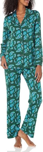 Cosabella Women's Bella Printed Long Sleeve Top & Pant Pajama Set in Kuwait