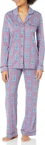 Cosabella Women's Bella Printed Long Sleeve Top & Pant Pajama Set in Kuwait
