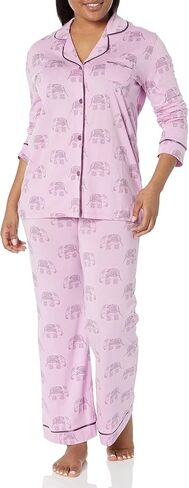 Cosabella Women's Bella Printed Long Sleeve Top & Pant Pajama Set in Kuwait